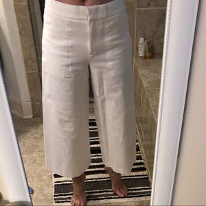 And Taylor Marina wide leg cropped pant